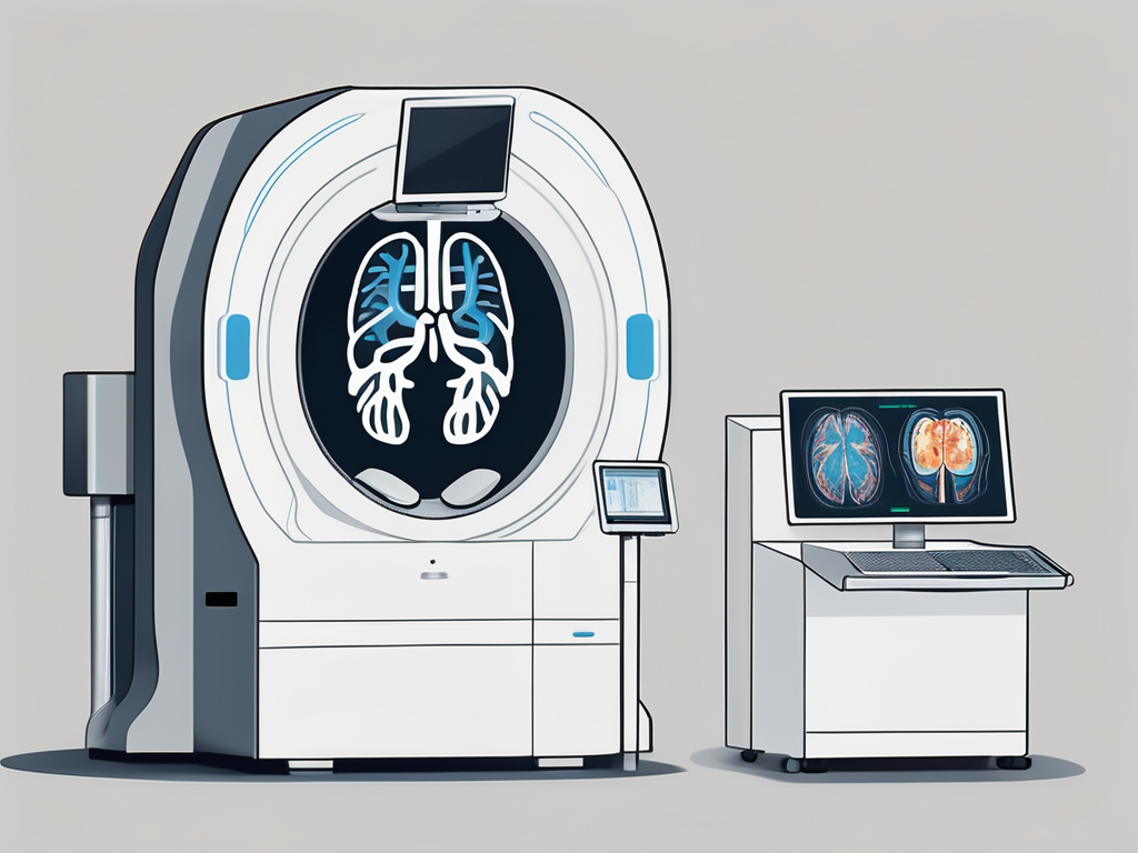 Two different types of medical imaging machines